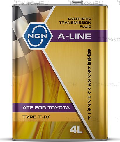 Масло трансмиссионное ATF A-Line Type T-IV синтетическое 4л (NGN). Артикул V182575146