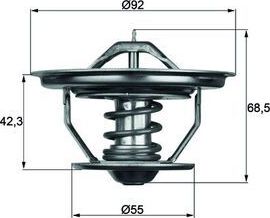 Термостат Mahle Behr для Scania 3 1988-1999. Артикул TX 35 79