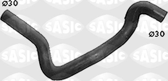 Патрубок радиатора (системы охлаждения) Sasic правый верхний для Renault Espace III 1999-2002. Артикул SWH4198