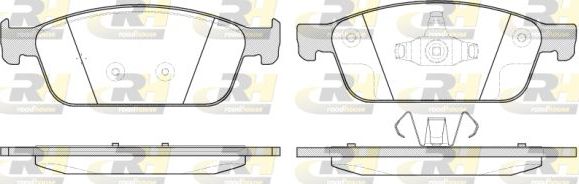 Тормозные колодки RoadHouse. Артикул 21510.10