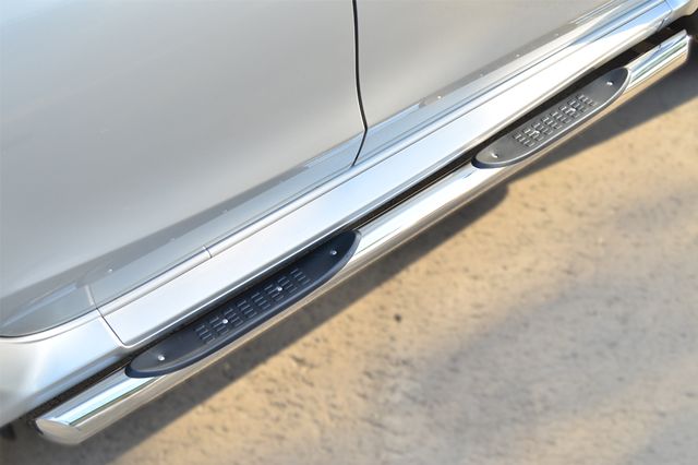 Защита порогов RusStal труба d76 с накладкой (вариант 1) для Nissan Terrano III 2014-2026. Артикул NTRT-001790