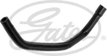 Патрубок печки (шланг отопителя) Gates для Opel Calibra 1989-1997. Артикул 02-1651