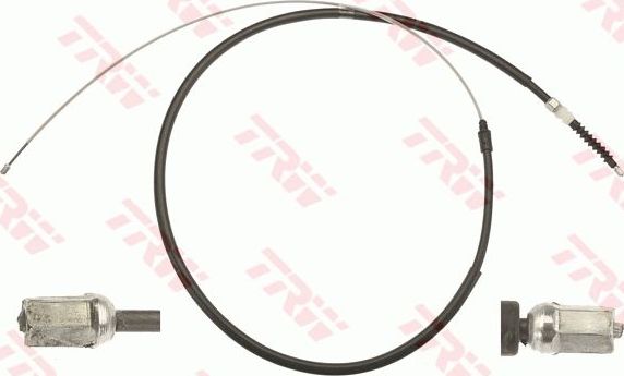 Трос ручника (тросик ручного тормоза) TRW. Артикул GCH726