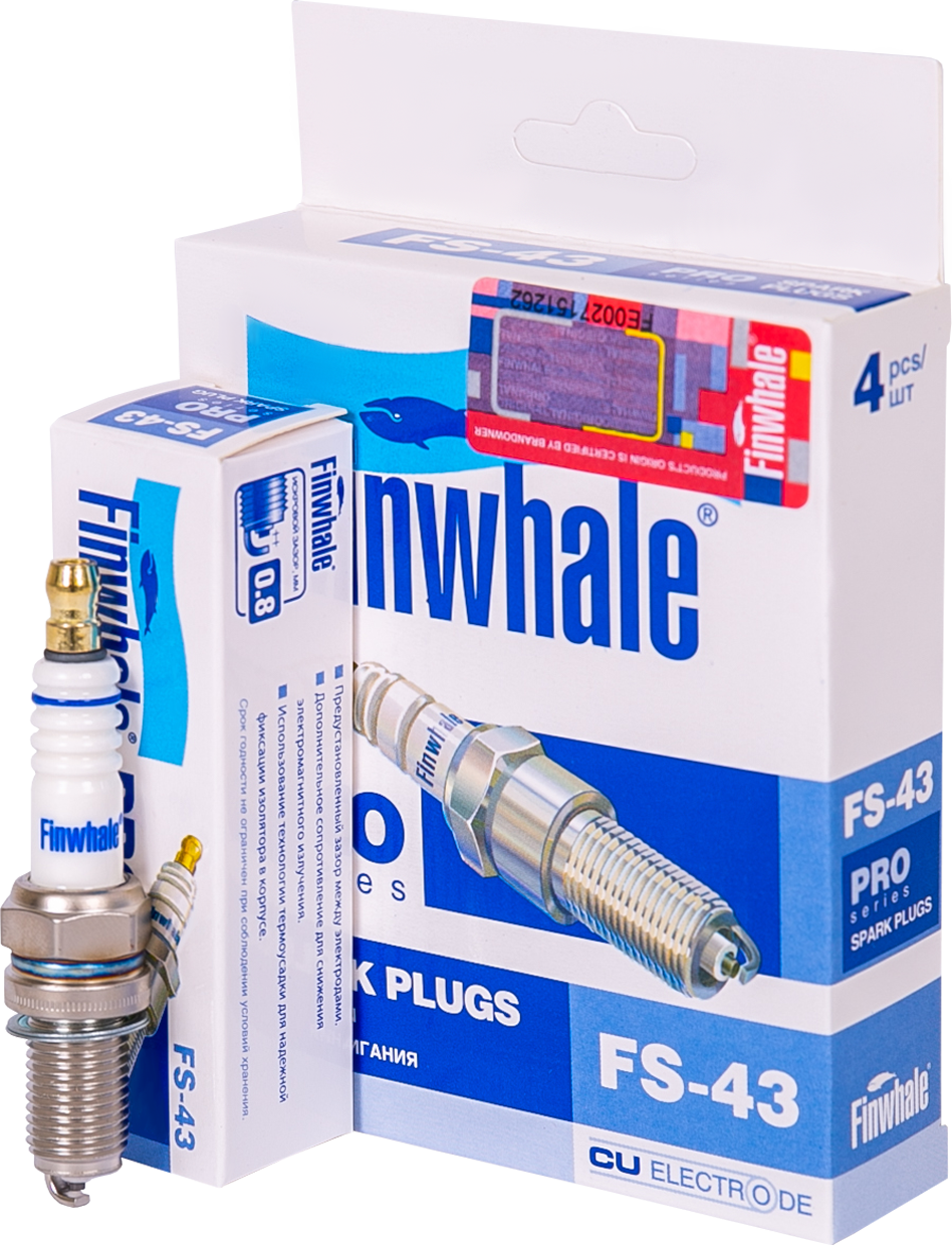 Свеча зажигания Finwhale. Артикул FS43