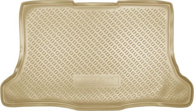 Коврик Норпласт для багажника Nissan Tiida хэтчбек C11 2007-2014 БЕЖЕВЫЙ. Артикул NPL-P-61-75-B