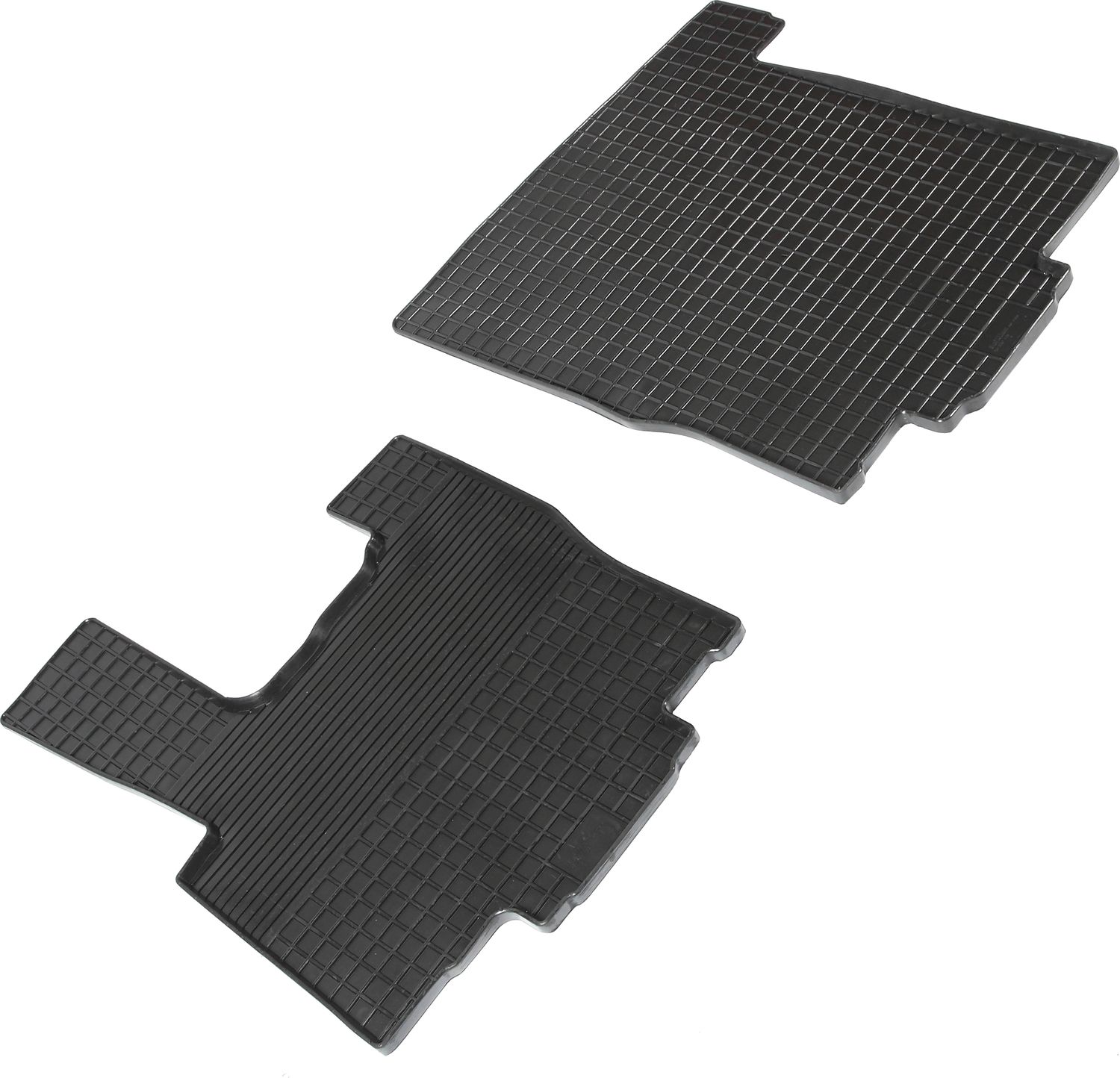 Коврики резиновые Seintex с узором сетка для салона DAF 105 XF 2006-2026. Артикул 85754