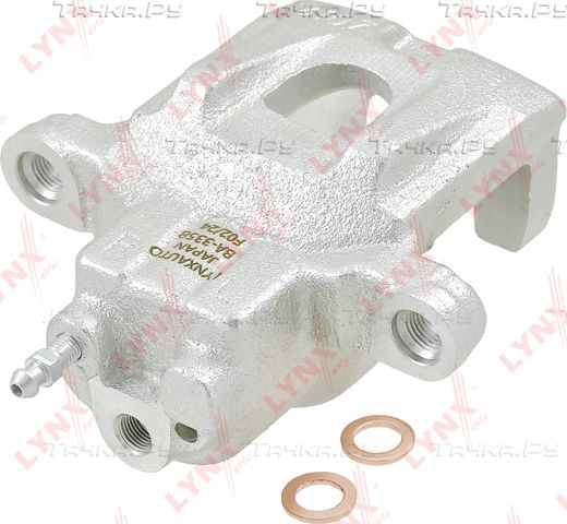 Тормозной суппорт LYNXauto задний правый для Lexus RX II 2003-2008. Артикул BA-3358