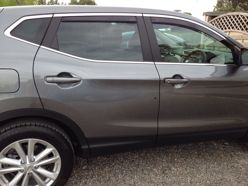 Дефлекторы Heko для окон Nissan Qashqai II 2014-2026. Артикул 24286