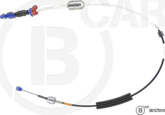 Трос переключения передач КПП B CAR. Артикул 001CT010