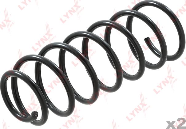 Пружина подвески LYNXauto задняя для Daewoo Kalos 2002-2007. Артикул SC-1104