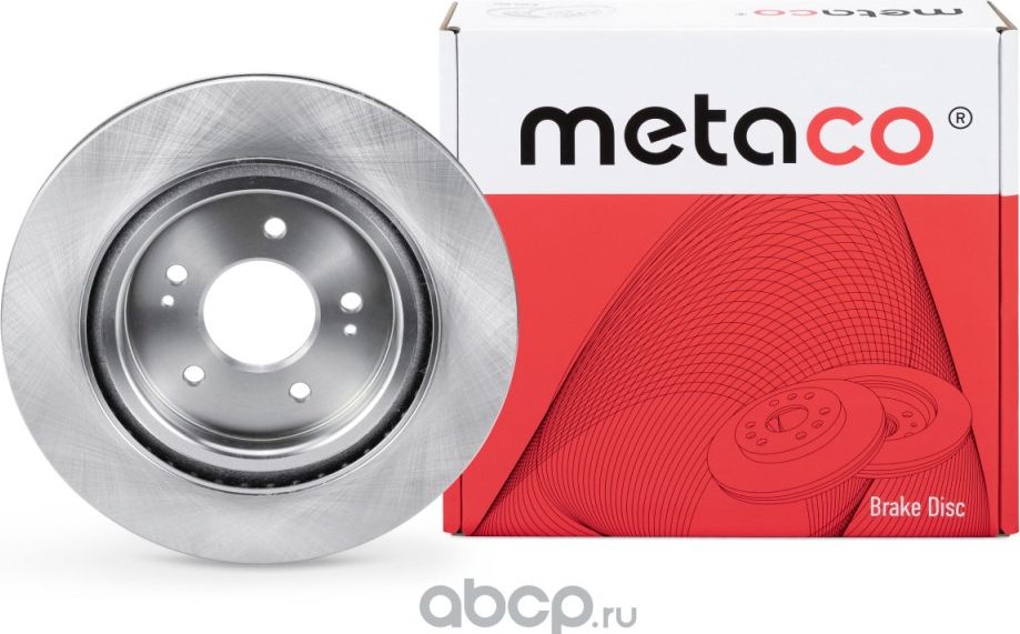 Диск тормозной задний (Metaco). Артикул 3060301