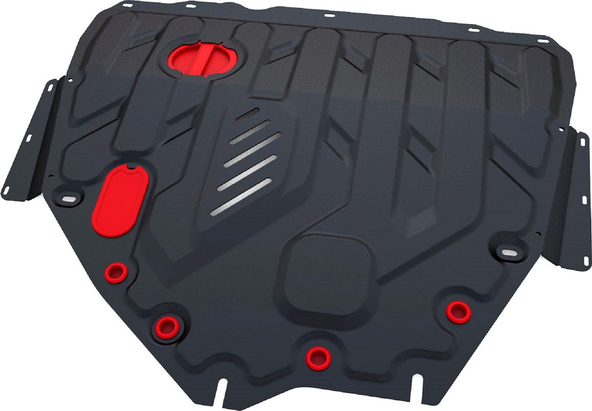 Защита АвтоБРОНЯ для картера и КПП Suzuki SX4 II S-Cross 2013-2026. Артикул 111.05511.1