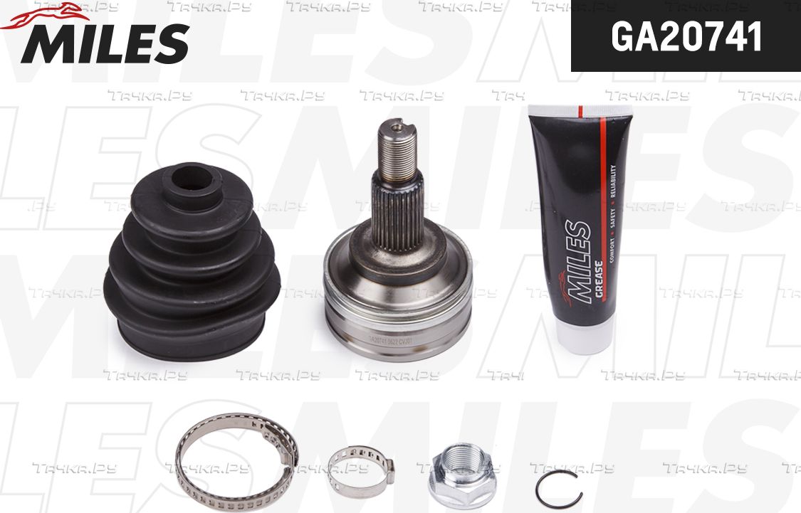 Шрус наружный (граната) Miles передний для Toyota Mark X II 2009-2026. Артикул GA20741