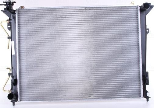 Радиатор охлаждения двигателя Nissens. Артикул 67508