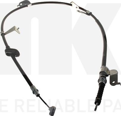 Трос ручника (тросик ручного тормоза) NK. Артикул 905234
