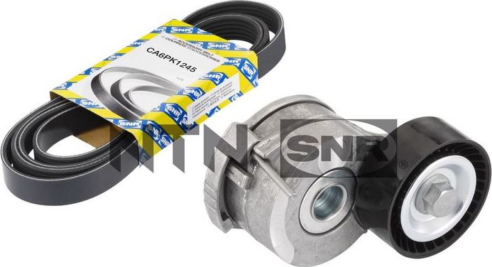 Приводной ремень поликлиновой с роликами (комплект) NTN / SNR. Артикул KA859.39