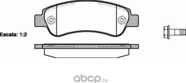 Тормозные колодки Stellox. Артикул 001 090-SX