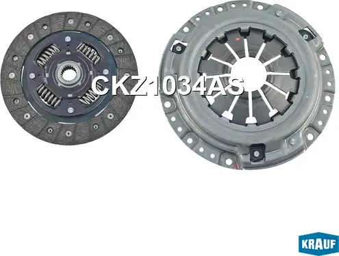 Сцепление комплект без подшипника Krauf. Артикул CKZ1034AS