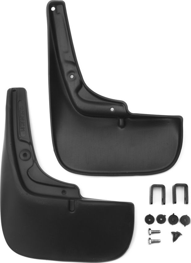 Брызговики Frosch (в пакете) задняя пара для Fiat Ducato фургон 2012-2026. Артикул NLF.15.28.E18