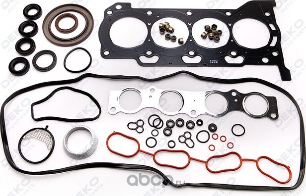 Рем. комплект двигателя TOY 1ZR Corolla ZRE151, арт. D04111-37096 (шт.) (Deko). Артикул D0411137096