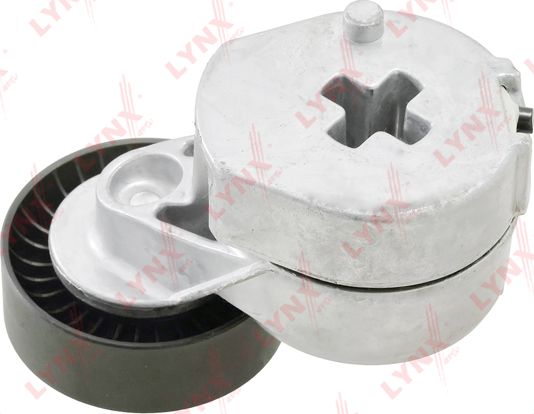 Натяжной ролик (натяжитель) приводного клинового зубчатого ремня LYNXauto. Артикул PT-3140