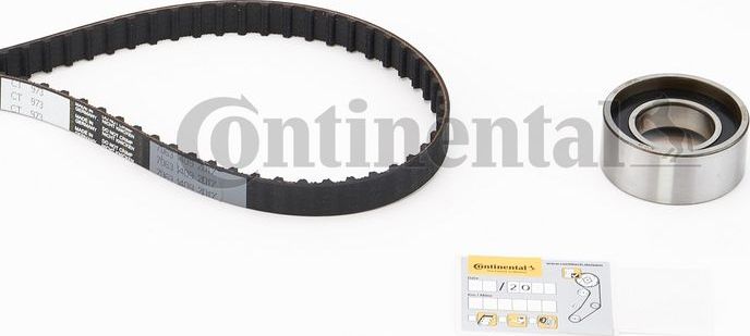 Ремень ГРМ с роликами (комплект) ContiTech. Артикул CT973K1