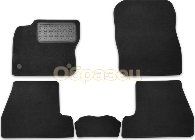 Коврики текстильные Autofamily для салона Mitsubishi Outlander XL 2010-2012. Артикул NLT.35.23.22.110kh