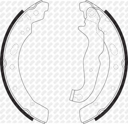 Тормозные колодки NiBK. Артикул FN0630