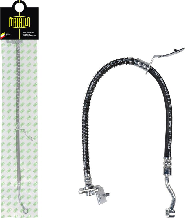 Тормозной шланг Trialli передний правый для Hyundai Solaris II 2017-2026. Артикул BF 0801