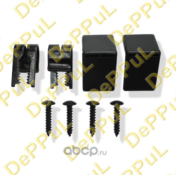 КРЕПЛЕНИЕ ПЕРЕДНИХ БРЫЗГОВИКОВ (КОМПЛЕКТ) FORD FOCUS II (Deppul). Артикул DE143185FF