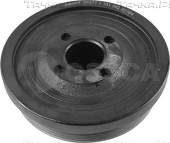 Шкив коленвала OSSCA для Ford Tourneo Connect I 2002-2013. Артикул 55311