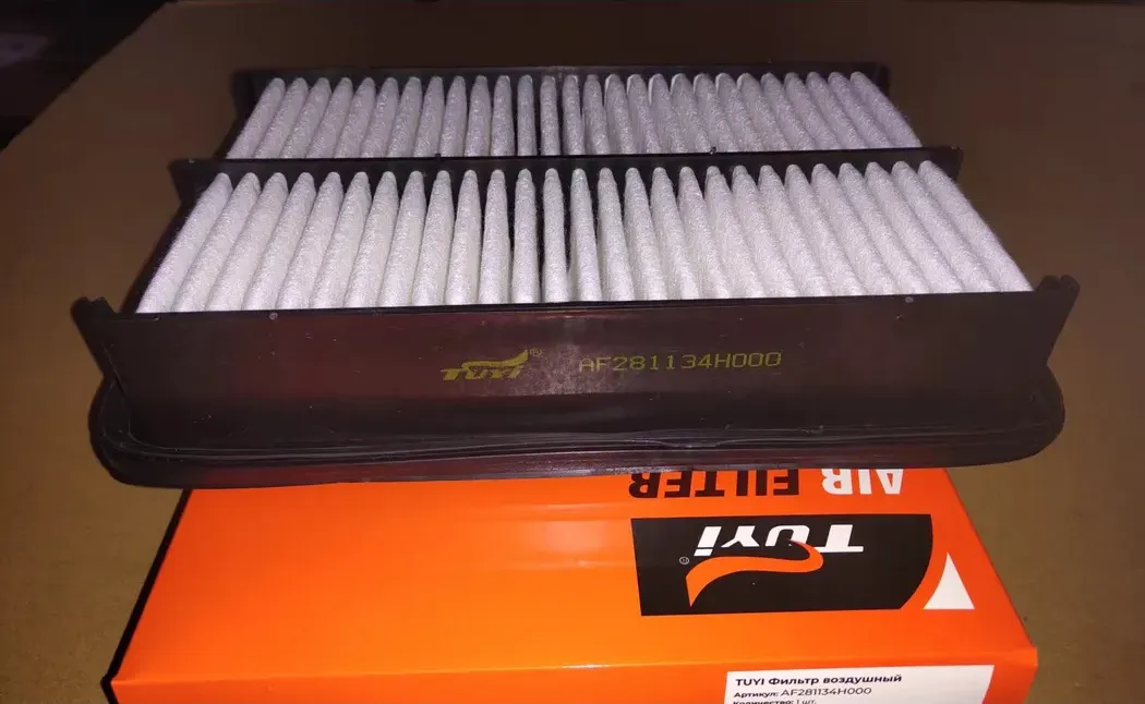 +Фильтр воздушный TUYI (AF281134H000) HYUNDAI  H1 2.5CRDI 08 Tuyi. Артикул AF281134H000