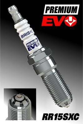 Свеча зажигания Brisk RR15SXC  PREMIUM EVO для Ford Maverick II 2001-2007. Артикул 1900