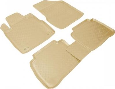 Коврики Норпласт для салона Nissan Murano Z51 2009-2015. БЕЖЕВЫЕ. Артикул NPL-Po-61-21NBeige