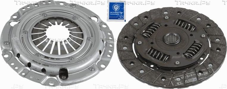 Сцепление (комплект) SACHS для Skoda Fabia I 1999-2003. Артикул 3000 842 806