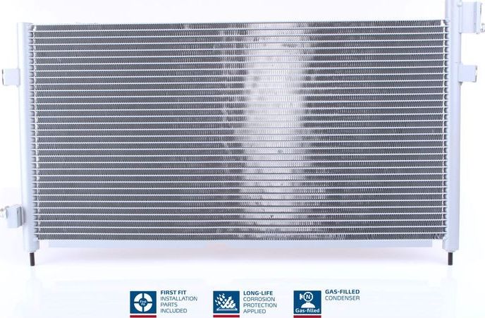 Радиатор кондиционера (конденсатор) Nissens (алюминий). Артикул 94578