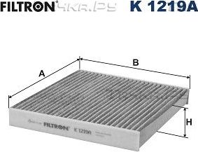 Салонный фильтр Filtron для Kia Magentis II 2005-2008. Артикул K 1219A