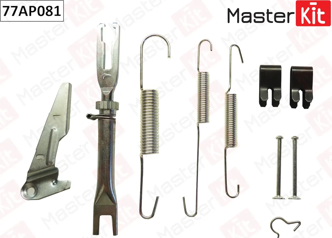 Ремкомплект барабанного тормоза (Master KIT). Артикул 77AP081