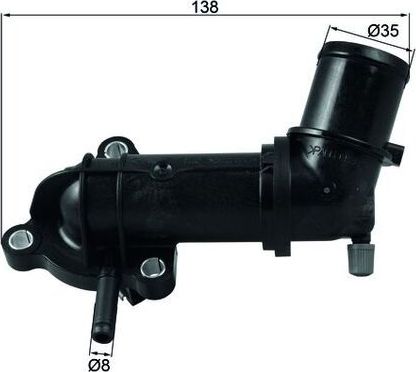 Термостат Mahle Behr для Opel Astra J 2009-2015. Артикул TI 245 88