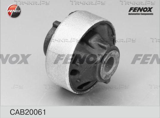 Сайлентблок переднего рычага подвески Fenox задний нижний для Renault Modus I 2004-2012. Артикул CAB20061