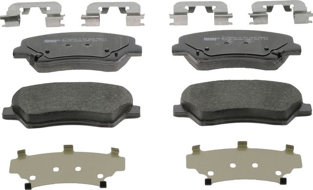 Тормозные колодки Ferodo Premier Eco Friction передние для Kia Ceed II 2012-2018. Артикул FDB4613