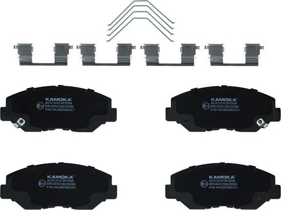 Тормозные колодки Kamoka. Артикул JQ1013316