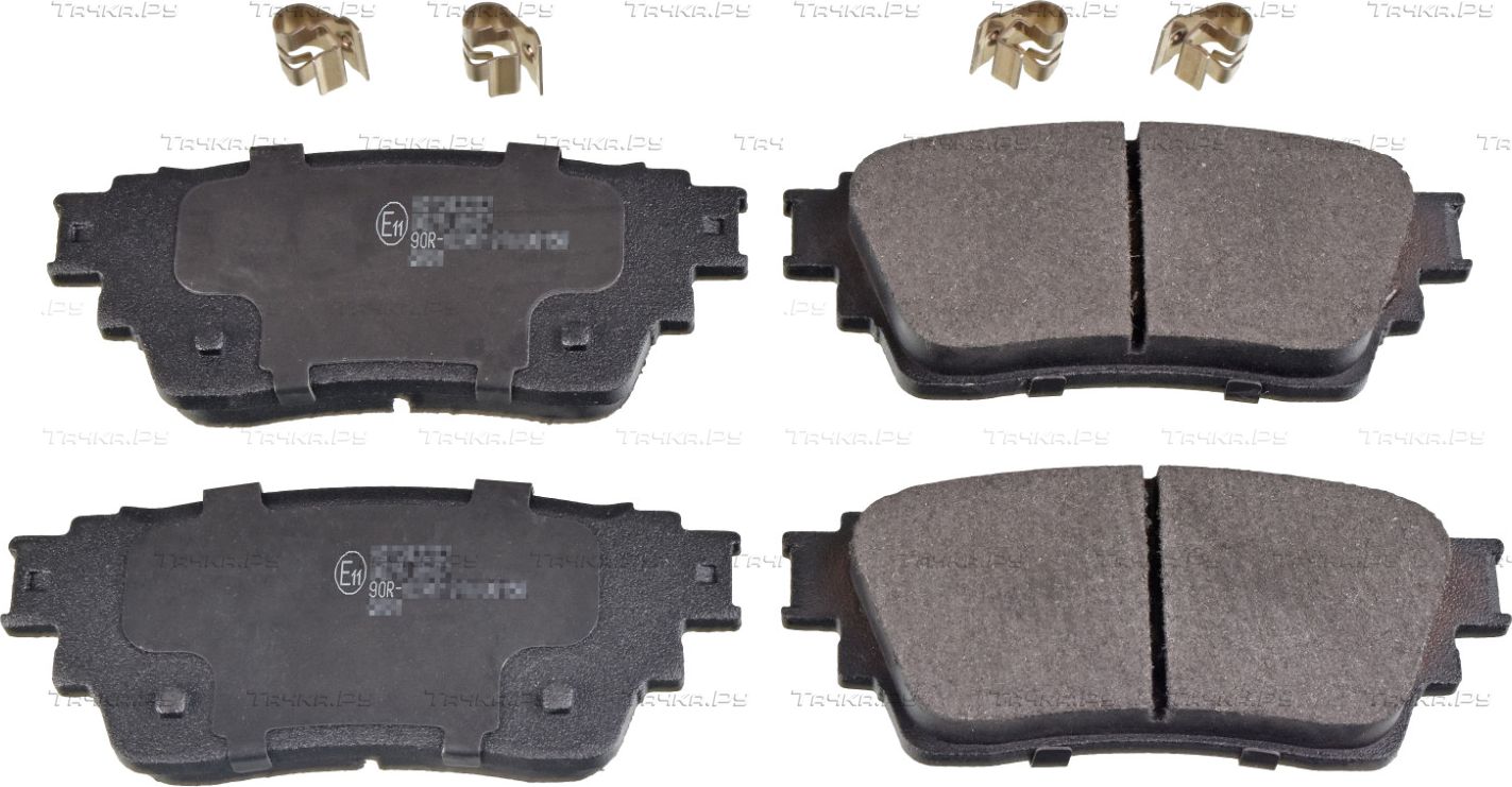 Тормозные колодки Febi Bilstein задние для Mitsubishi Outlander III 2012-2026. Артикул 16979