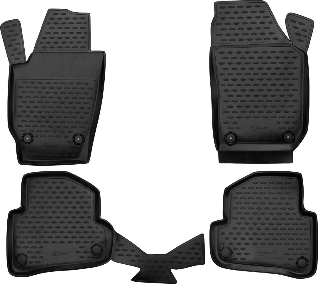 Коврики Format c повышенной износостойкостью для салона Skoda Fabia II 2007-2014. Артикул FORMAT.45.06.210kh