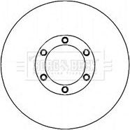 Тормозной диск Borg & Beck. Артикул BBD4750
