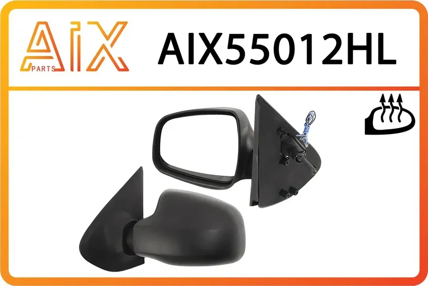 Зеркало мех. с подогревом левое (AIX). Артикул AIX55012HL