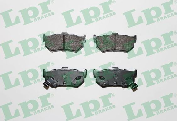 Тормозные колодки LPR задние для Suzuki Swift II 1989-1996. Артикул 05P751
