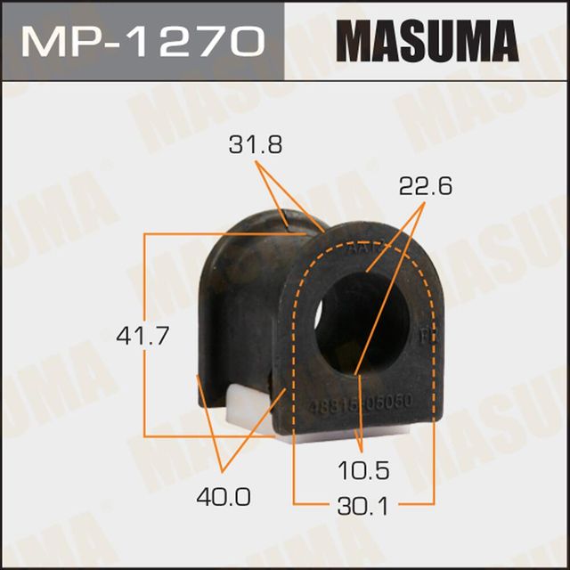 Втулки стабилизатора Masuma. Артикул MP-1270