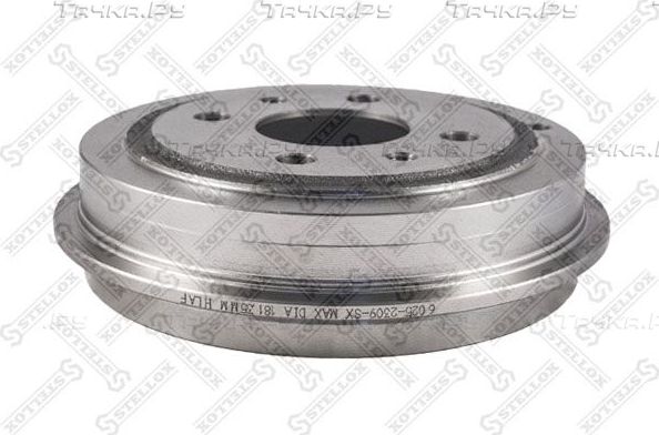 Тормозной барабан Stellox задний для Fiat Panda II 2003-2013. Артикул 6025-2309-SX