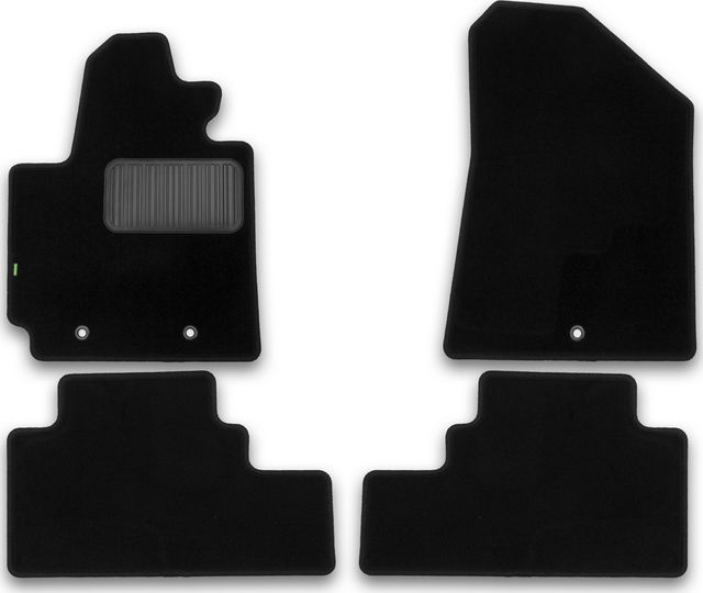 Коврики Klever Standard для салона Kia Soul II кроссовер 2013-2019. Артикул KLEVER02255201210kh